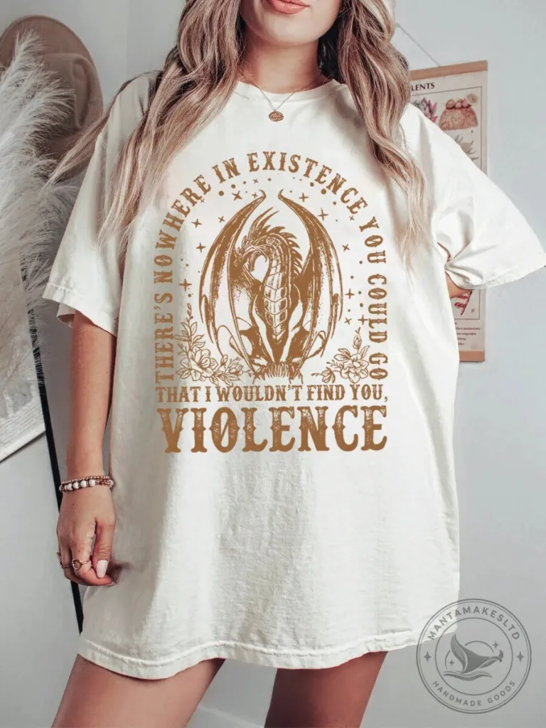 Vintage Dragon Fantasy Quote Graphic T-Shirt 1 Vintage Dragon Fantasy Quote Graphic T-Shirt