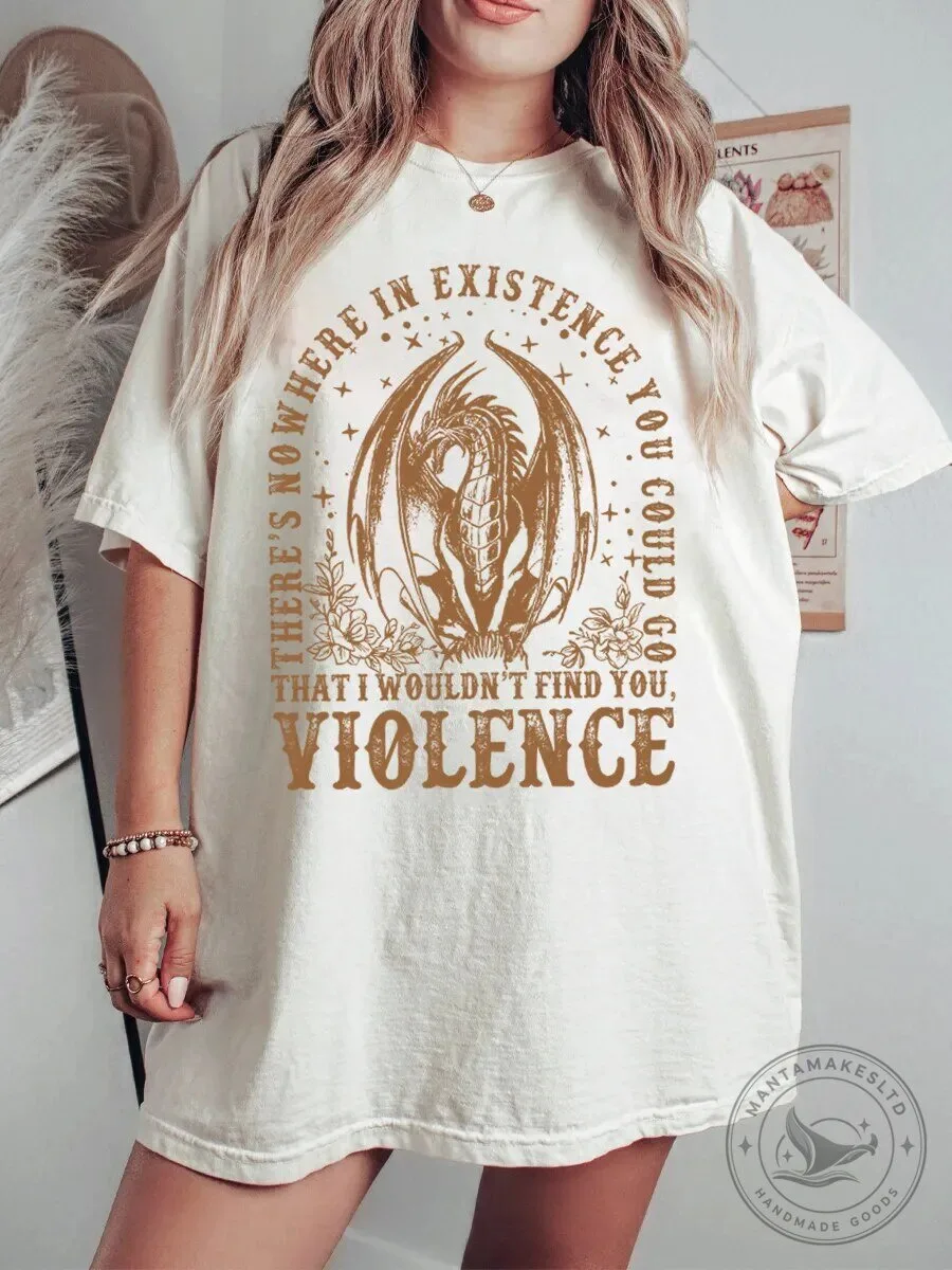 Vintage Dragon Fantasy Quote Graphic T-Shirt 2 Vintage Dragon Fantasy Quote Graphic T-Shirt